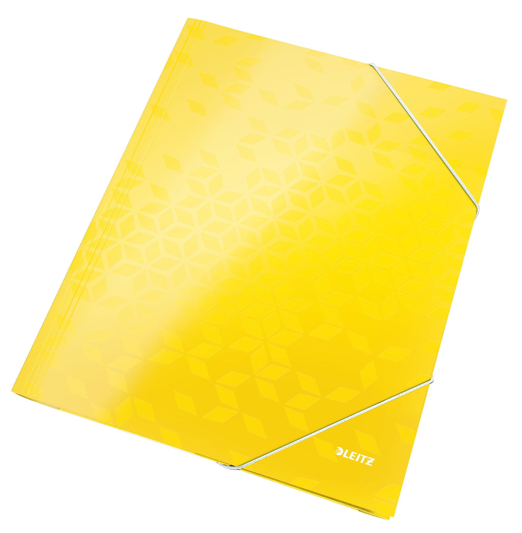 MAPA CARTON CU ELASTIC GALBENA WOW LEITZ MAPA CARTON CU ELASTIC GALBENA WOW LEITZ